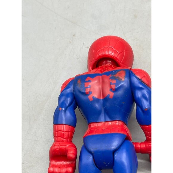 Playskool Marvel Super Hero Adventures spiderman 5" Figure Toy plastic READ - Picture 5 of 6